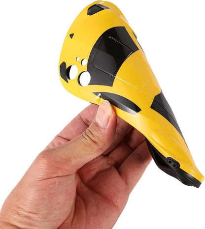 Creative Case Compatible with iPhone 12 Mini Fun Unique 3D Cool Car Cartoon Bumper Shockproof Anti-Drop Protection for Women Men Yellow