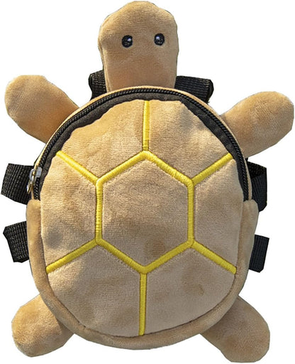 Dog Adjustable Backpack Harness with Leash Harness for Small Dogs | Cute Turtles Shape Bag Pet Carrier Backpacks for Hiking Training Daily Walking