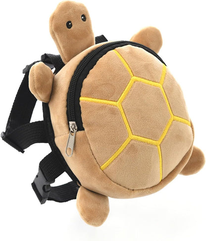 Dog Adjustable Backpack Harness with Leash Harness for Small Dogs | Cute Turtles Shape Bag Pet Carrier Backpacks for Hiking Training Daily Walking