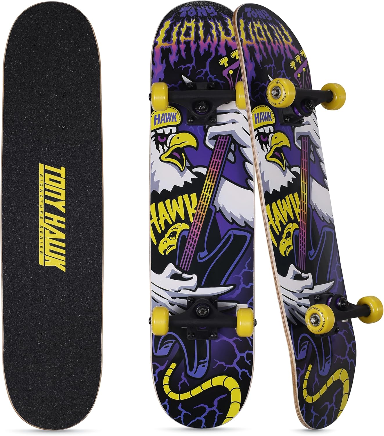 Tony Hawk - 31-Inch Signature Series 1 Skateboard, 9-Ply Maple Deck