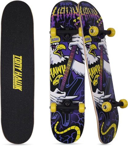 Tony Hawk - 31-Inch Signature Series 1 Skateboard, 9-Ply Maple Deck