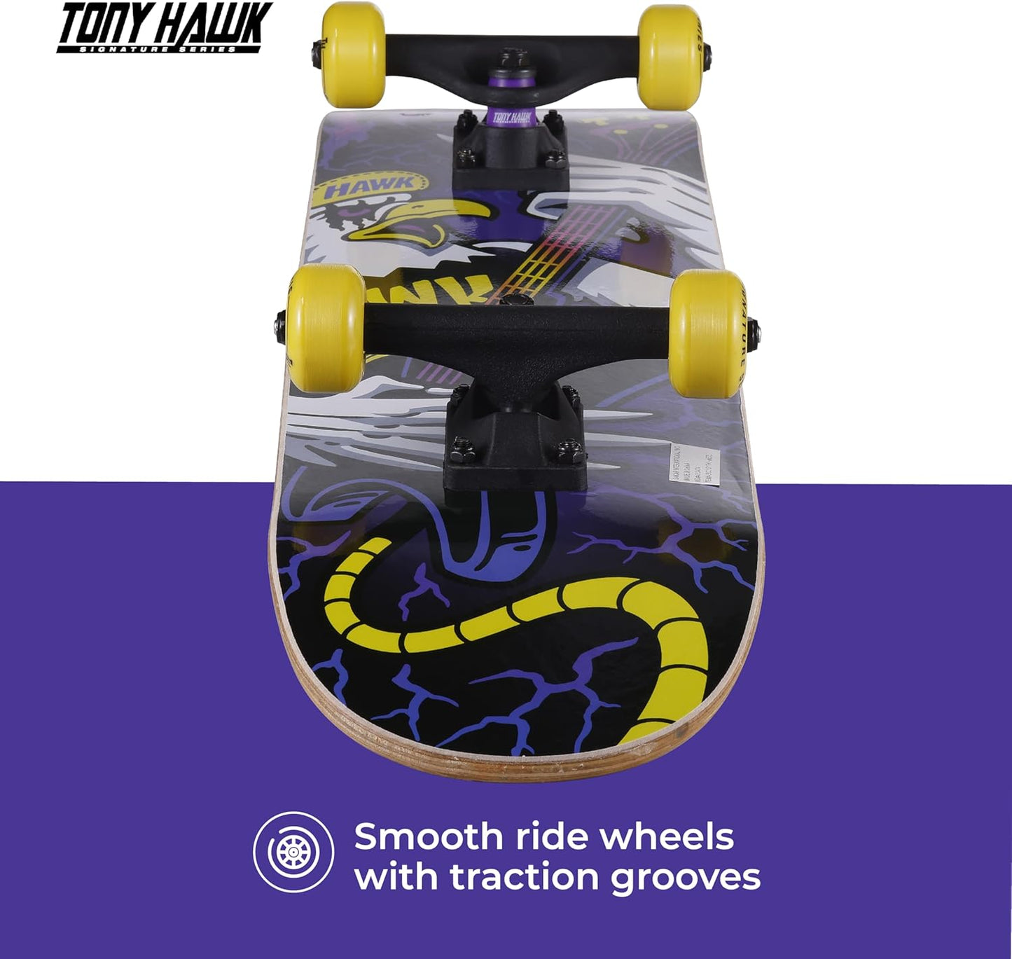 Tony Hawk - 31-Inch Signature Series 1 Skateboard, 9-Ply Maple Deck