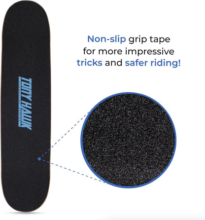 Tony Hawk - 31-Inch Signature Series 1 Skateboard, 9-Ply Maple Deck