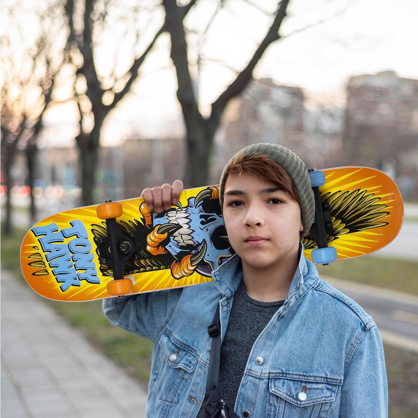 Tony Hawk - 31-Inch Signature Series 1 Skateboard, 9-Ply Maple Deck