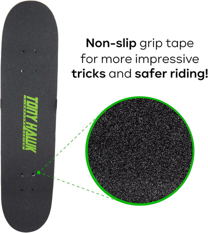 Tony Hawk - 31-Inch Signature Series 1 Skateboard, 9-Ply Maple Deck