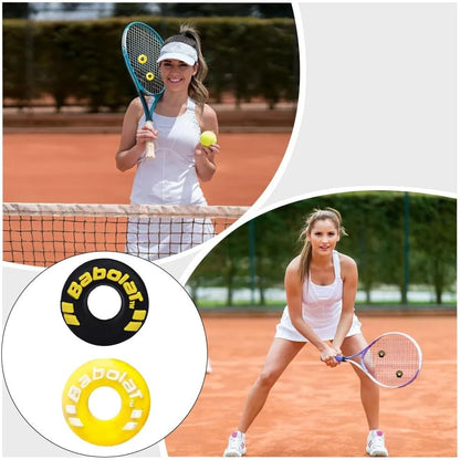 4 Piece Rubber Tire Shape Vibration Dampener Perdurable Tennis Racket Shock Absorber Soft Tennis Accessory Great for Tennis Players