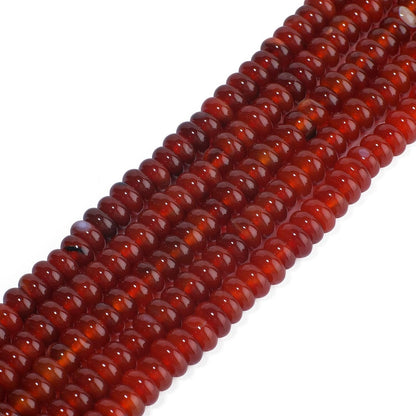 5x8mm Natural Green Lemon Jade Stone Rondelle Beads, 75PCS Spacer Round Loose Abacus Beads for Jewelry Making, Gemstone for Bracelet Necklace Earrings, Arts and Crafts - Colors C