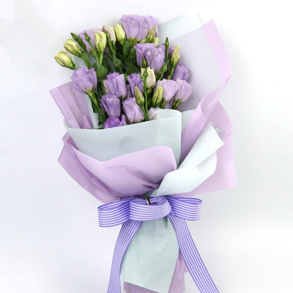 BBJ WRAPS Korean Style Flower Wrapping Paper Floral Bouquet Gift Packaging Supplies Multi Colors 20 Counts (Yellow)