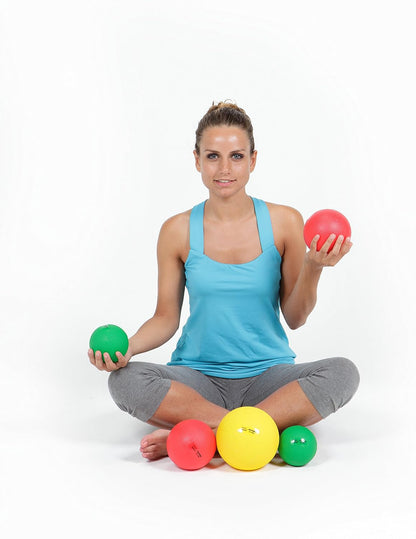 Gymnic Heavymed 2 Medicine Ball, 15cm/2 kg/4.4 lb, Yellow
