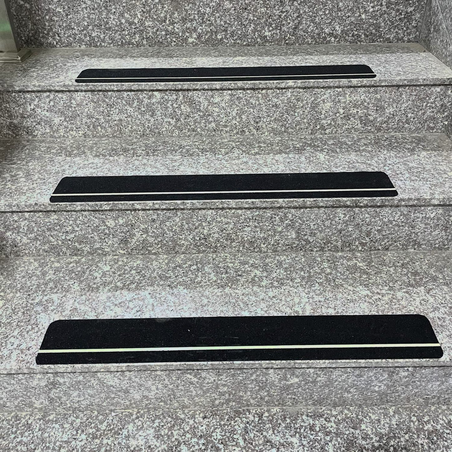 2" x 16.5FT Anti Slip Tape with Reflective Stripe,Premium Grip Tape Non Slip Stair Treads Tape,Non Skid Tape, High Traction Adhesive for Stairs Step Black/Yellow