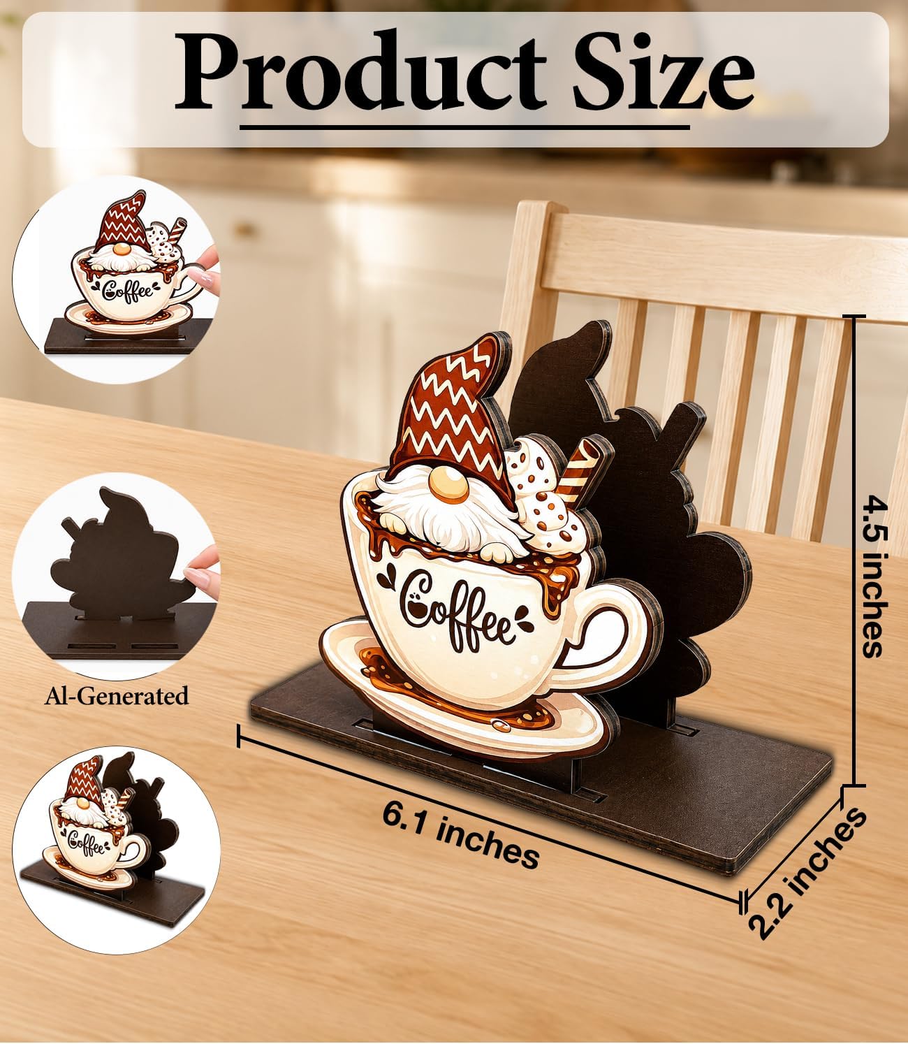 Cute Lemon Wooden Napkin Holder for Table Summer Yellow Lemon Wood Napkin Dispenser for Home Kitchen Dining Room Decor Napkins Tissue Holder