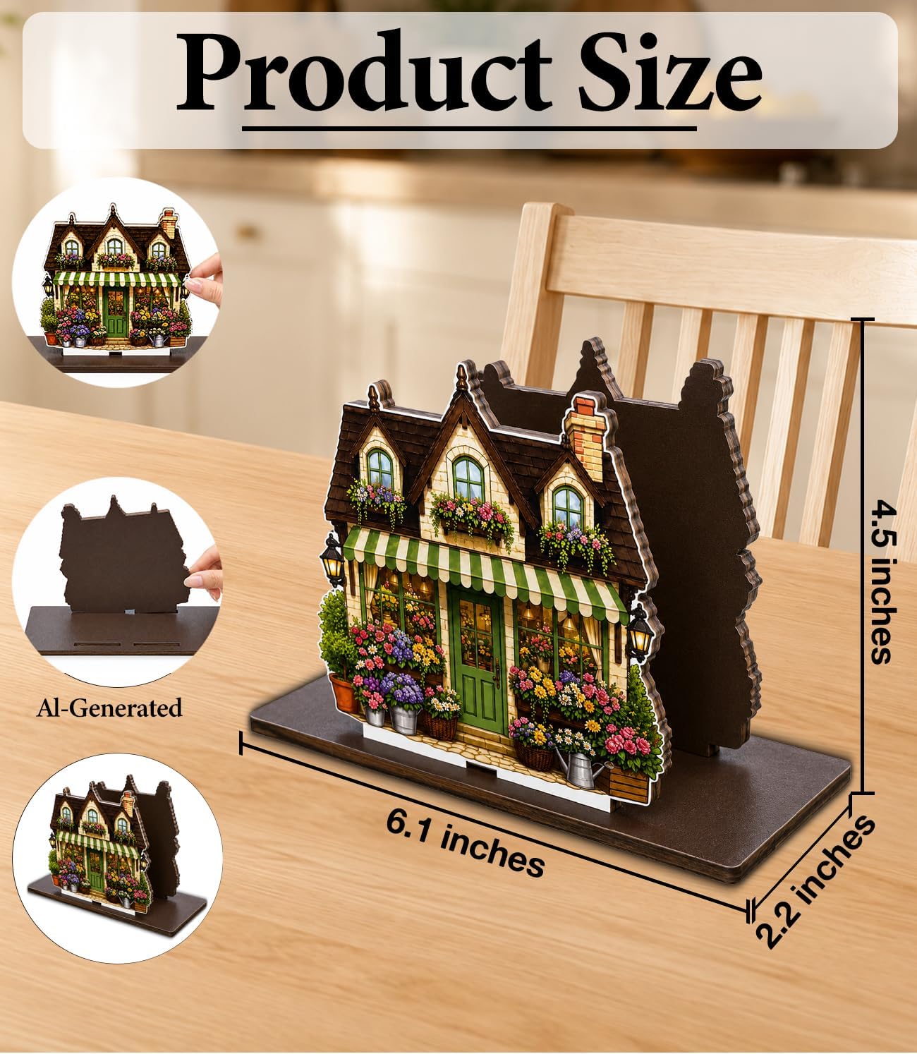 Cute Lemon Wooden Napkin Holder for Table Summer Yellow Lemon Wood Napkin Dispenser for Home Kitchen Dining Room Decor Napkins Tissue Holder