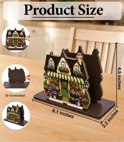 Cute Lemon Wooden Napkin Holder for Table Summer Yellow Lemon Wood Napkin Dispenser for Home Kitchen Dining Room Decor Napkins Tissue Holder