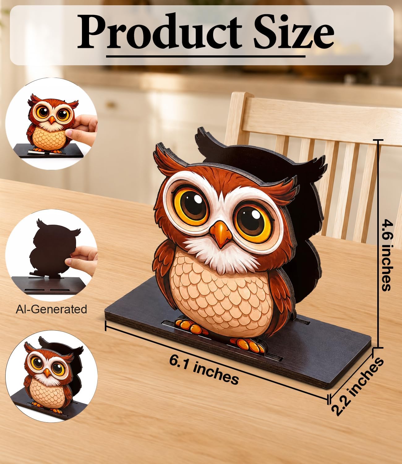 Cute Lemon Wooden Napkin Holder for Table Summer Yellow Lemon Wood Napkin Dispenser for Home Kitchen Dining Room Decor Napkins Tissue Holder