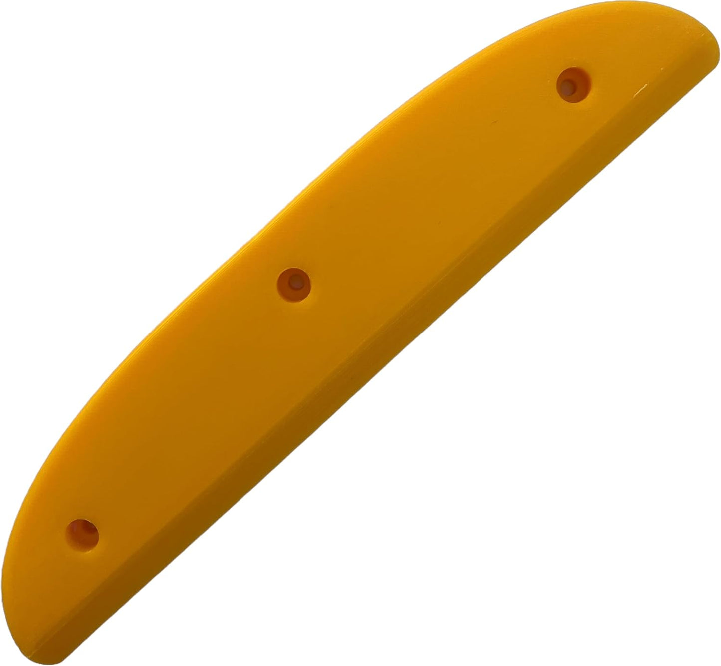 Century Tail Bone Style Skateboard Skidplate, 8 inch - Yellow