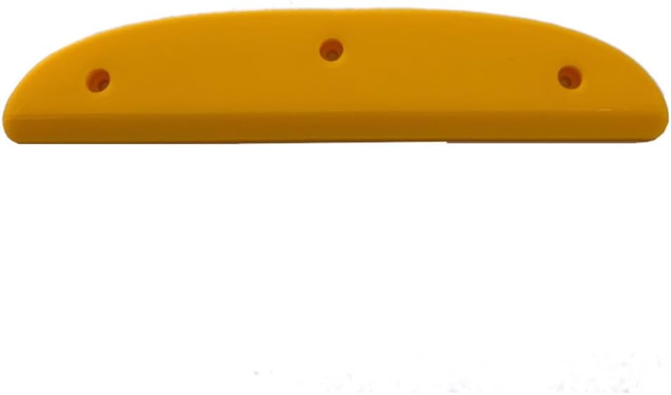 Century Tail Bone Style Skateboard Skidplate, 8 inch - Yellow