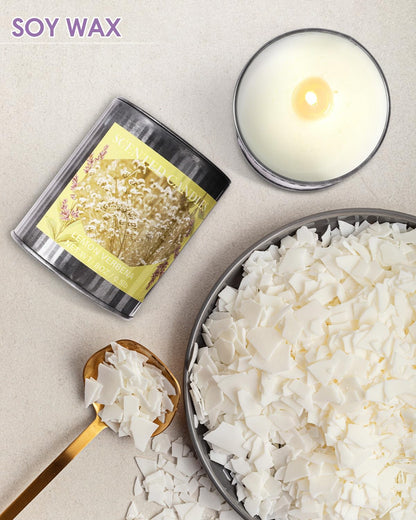 Scented Candles for Home, 8oz Soy Candle, 50H Burn, Lemon Verbena Aromatherapy, White Candle in Gift Box, Perfect for Birthday, Mother's Day, Christmas