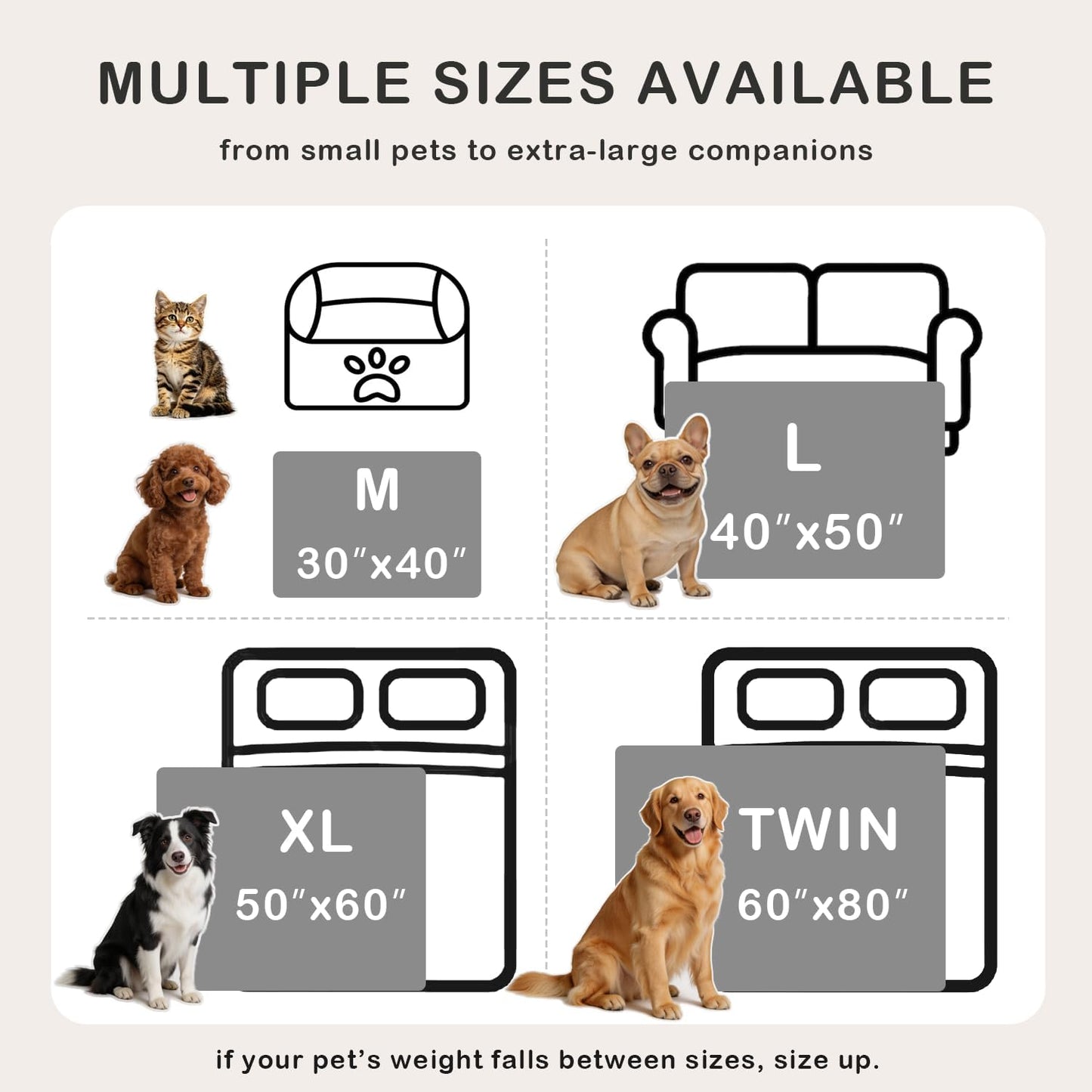 Yellow Emotional Support Blanket for Large Dog, Waterproof Security Calming Blankets High Visibility for Dogs, Washable Pet Separation Anxiety Reduce Calming Throw Blankets, 50"x60", Yellow