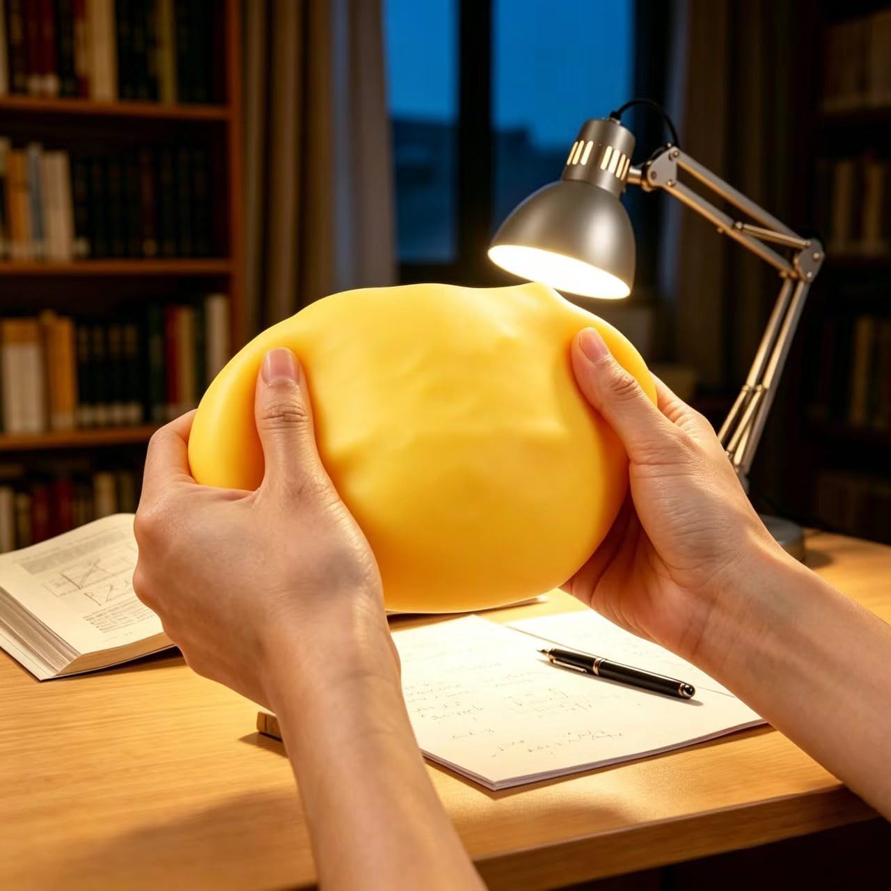 Big Cheese Squishy (3.9in) Slow Rising Squishy Stress Relief Fidget Toy | Cheese Style, for Adults,Suitable for Office Workers to Release Stress and Negative Emotions. 1 Piece