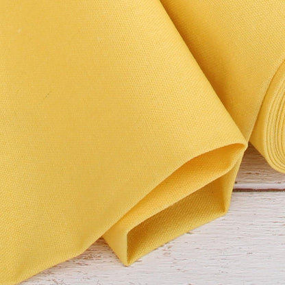 Light Yellow Linen Fabric - 3 Yard Cut, 55" Wide | Premium cotton-linen blend fabric, 55in wide - for embroidery, cross stitch, apparel, canvas, home decor & DIY sewing