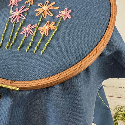 Light Yellow Linen Fabric - 3 Yard Cut, 55" Wide | Premium cotton-linen blend fabric, 55in wide - for embroidery, cross stitch, apparel, canvas, home decor & DIY sewing