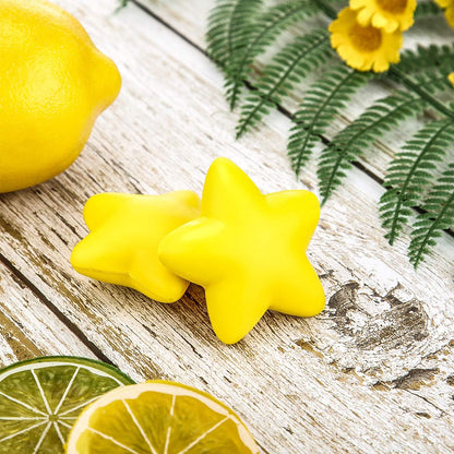 30 Pcs Star Stress Ball Mini Foam Bulk,Yellow | Star Shape Foam Stress Balls,Squeeze Toys for Hand Exercise, School Rewards, Student Prizes, Party Bag Fillers