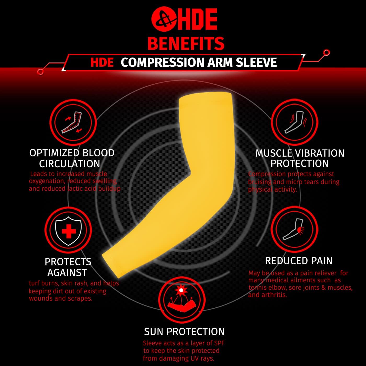 Arm Compression Sleeves for Kids Basketball Shooting Sleeve Youth Sports Cooling Sun Protection Football Baseball 1 Pair