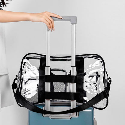 Small Gym Bag for Women, Travel Duffle Bag Carry On Weekender Bag with Shoe Compartment - Colors B