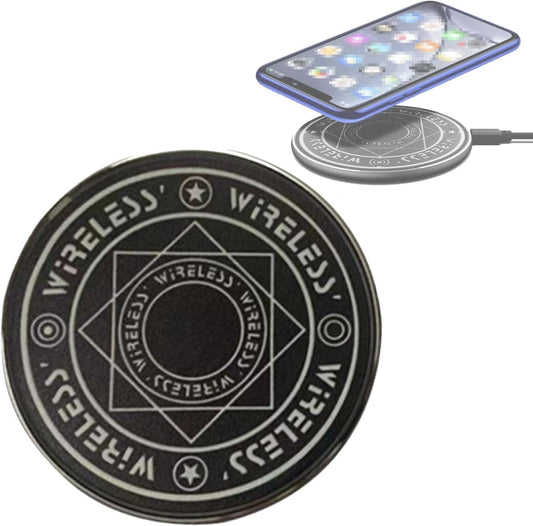 Phone Charger Wireless Charger Ultra Slim for Phone(Size:15W,Color:yellow)