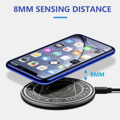 Phone Charger Wireless Charger Ultra Slim for Phone(Size:15W,Color:yellow)