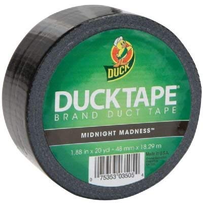 Duck 1304966 Tape, Yellow Sunburst, 1.88" x 20 Yards, Single Roll