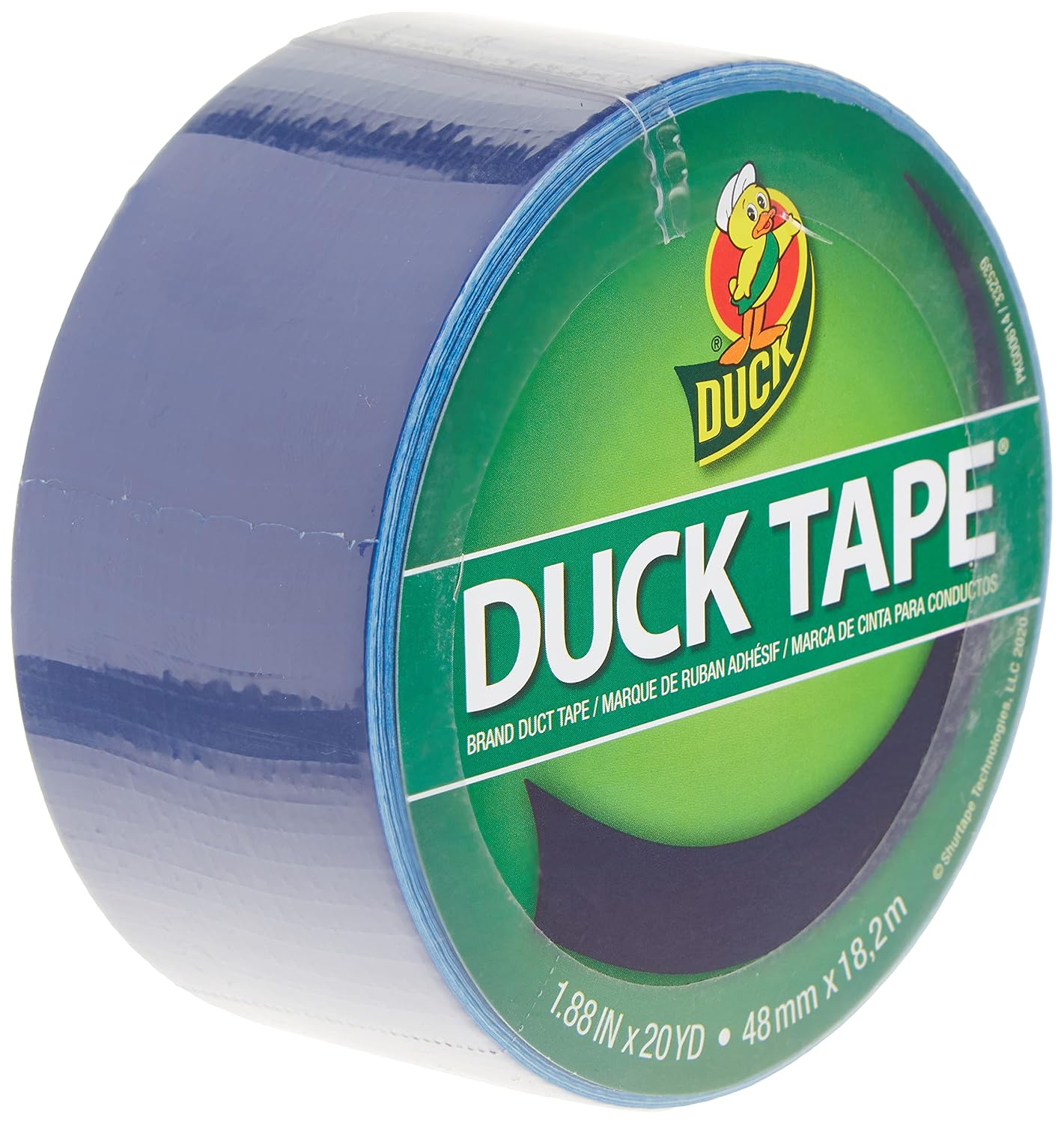 Duck 1304966 Tape, Yellow Sunburst, 1.88" x 20 Yards, Single Roll