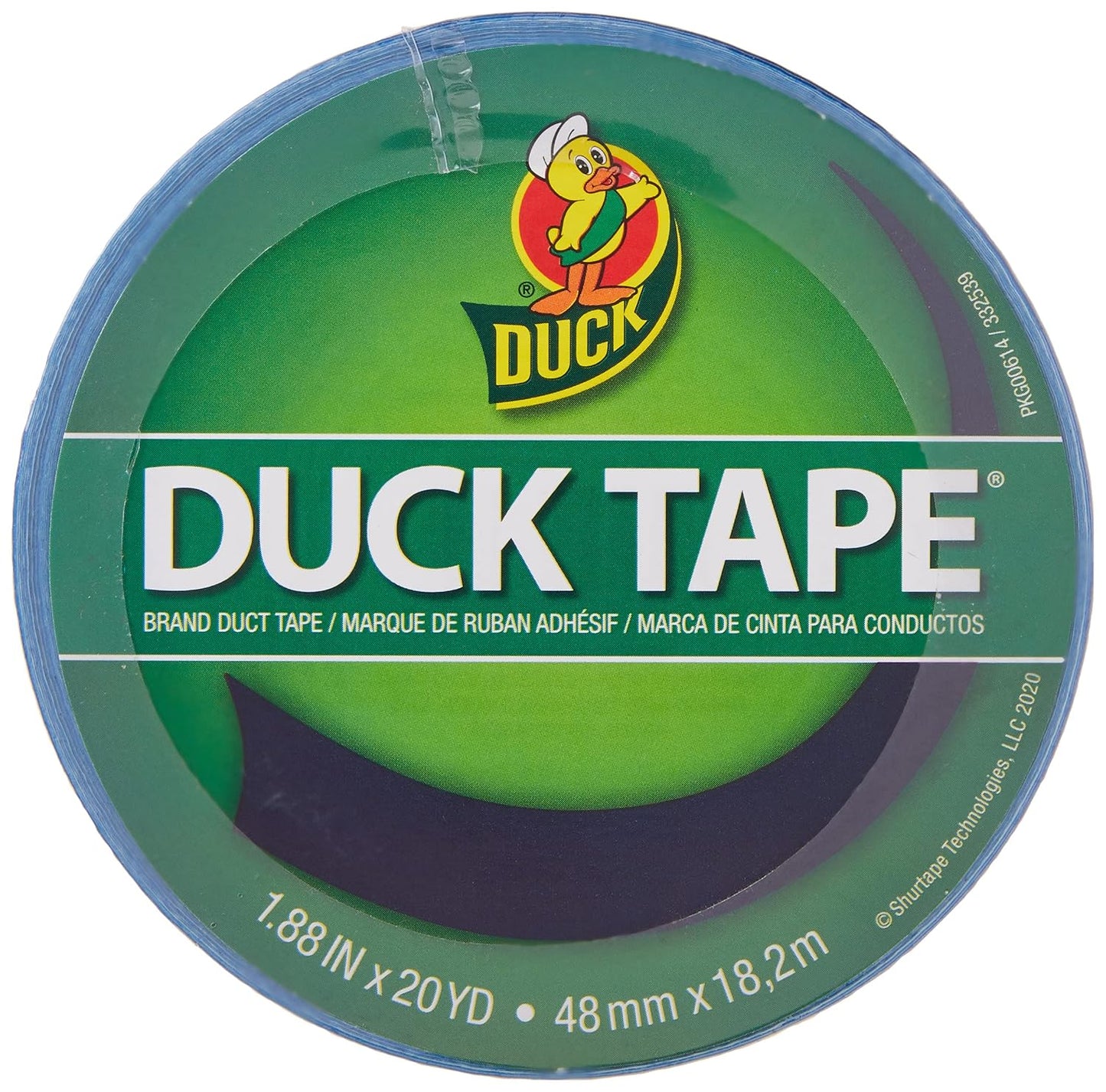 Duck 1304966 Tape, Yellow Sunburst, 1.88" x 20 Yards, Single Roll