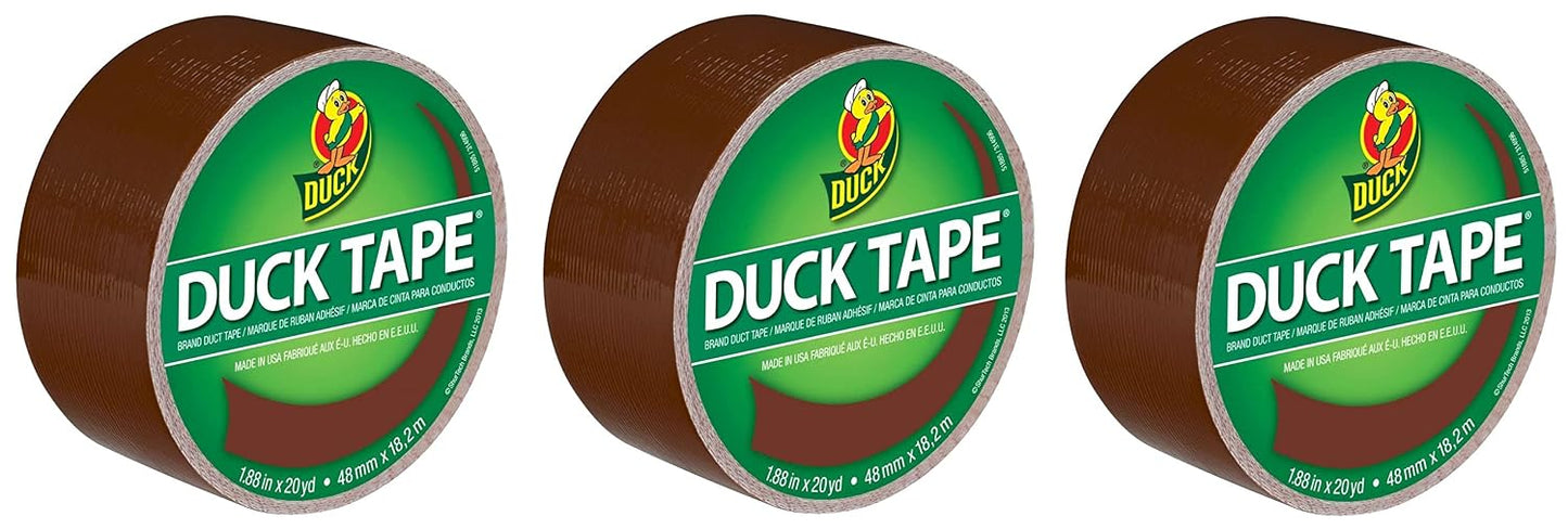 Duck 1304966 Tape, Yellow Sunburst, 1.88" x 20 Yards, Single Roll