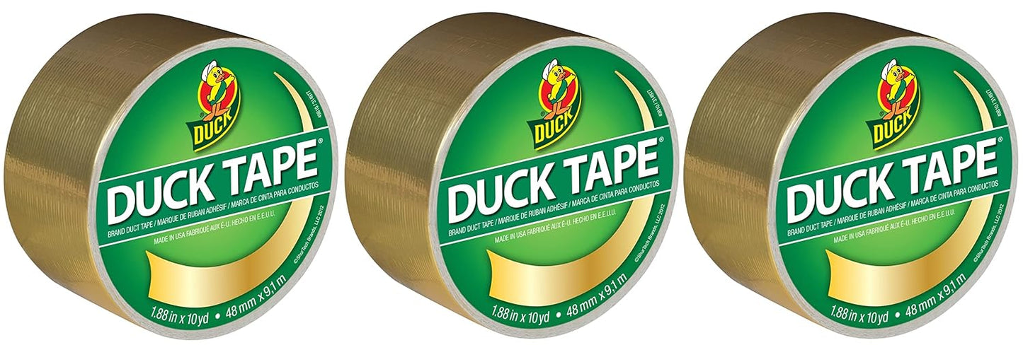 Duck 1304966 Tape, Yellow Sunburst, 1.88" x 20 Yards, Single Roll