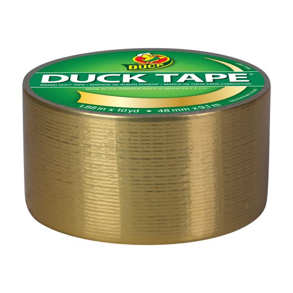 Duck 1304966 Tape, Yellow Sunburst, 1.88" x 20 Yards, Single Roll