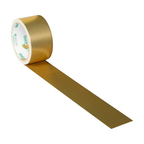 Duck 1304966 Tape, Yellow Sunburst, 1.88" x 20 Yards, Single Roll
