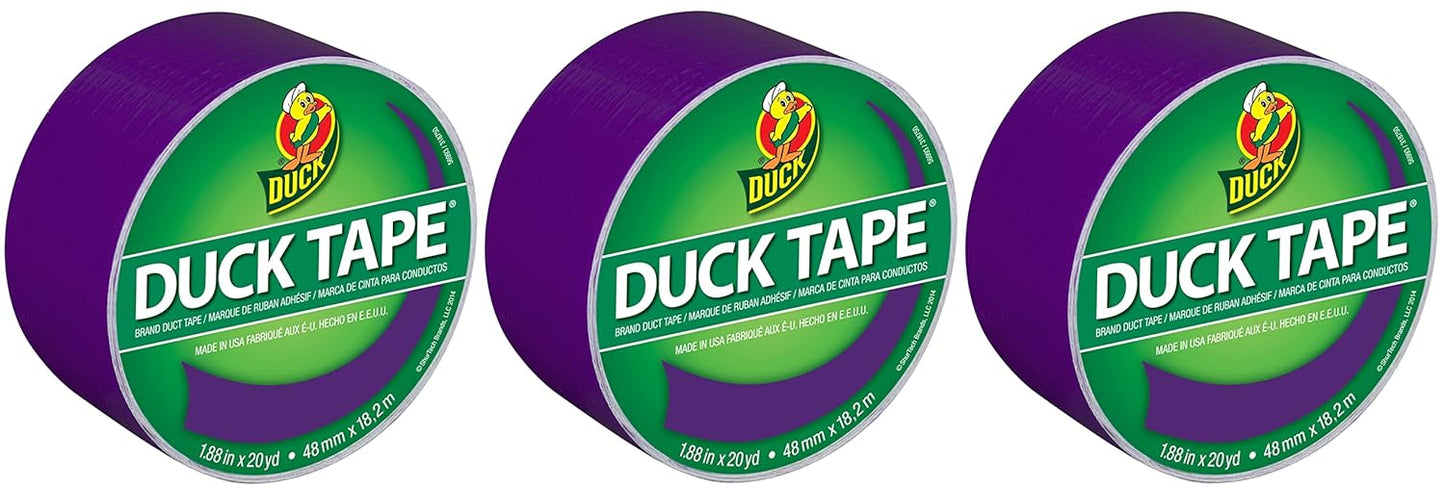 Duck 1304966 Tape, Yellow Sunburst, 1.88" x 20 Yards, Single Roll