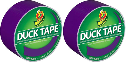 Duck 1304966 Tape, Yellow Sunburst, 1.88" x 20 Yards, Single Roll