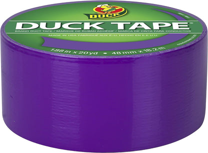 Duck 1304966 Tape, Yellow Sunburst, 1.88" x 20 Yards, Single Roll