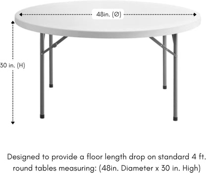 108 Inch Round Premium Polyester Tablecloth - Canary Yellow, Linen Table Cloth for Standard Round Tables