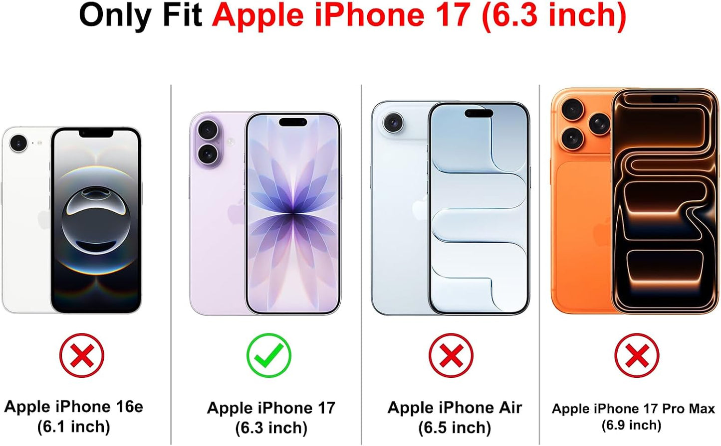 Summer Striped Lemon Phone Case for iPhone 17 6.3", Aesthetic Trendy Simple Design Women Girly Case Gloss Translucent Cover Shockproof Soft TPU Funda, Blue