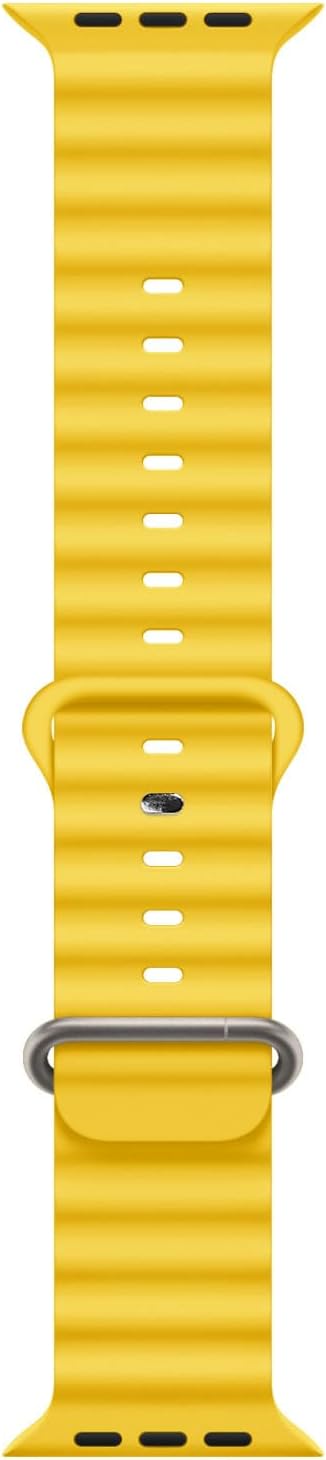 Ocean Band Compatible with Apple Watch Ultra Band 49mm 46mm 45mm 44mm 42mm for Men Women, Sport Wristband Adjustable Silicone Strap for Apple Watch Ultra 3/2/1 iWatch Series 11 10 9 8 7 6 5 4 3 2 1 SE