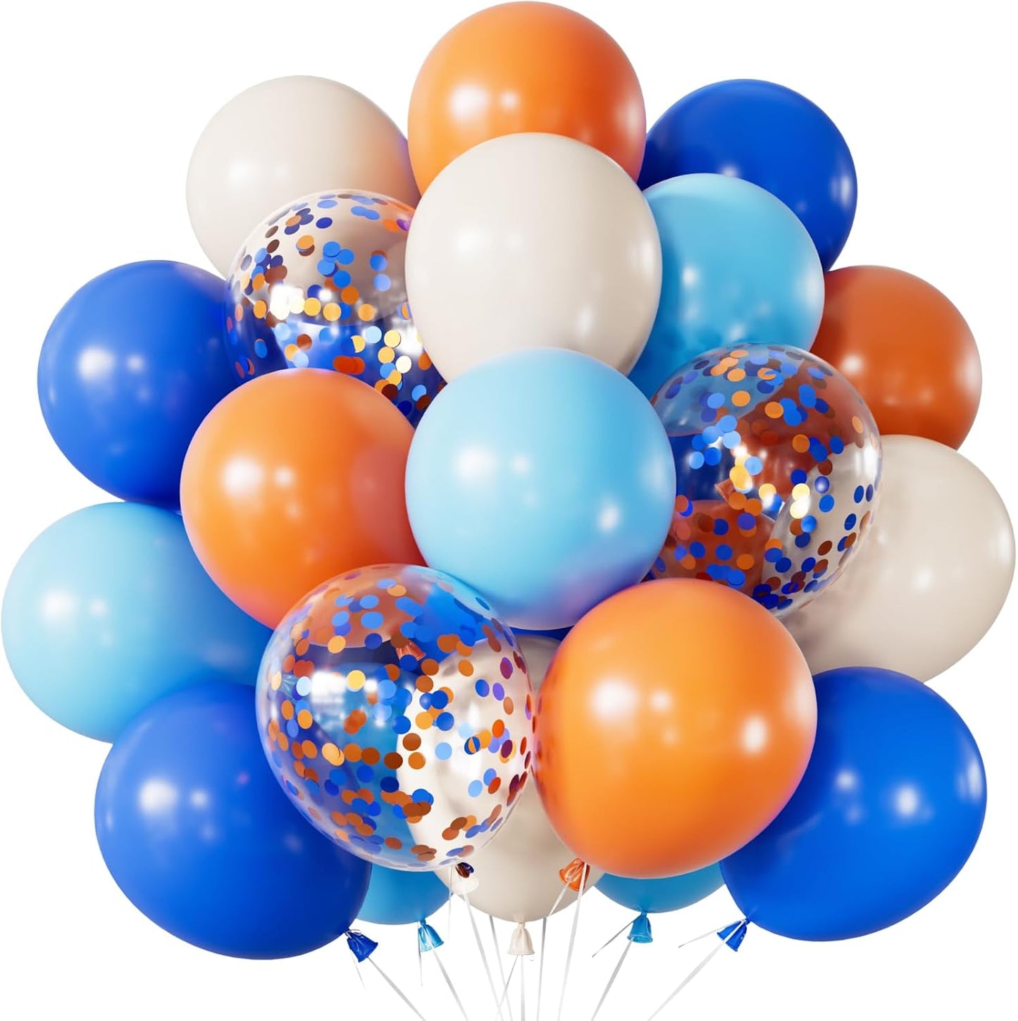 Yellow and White Balloons, Pastel Yellow and White Party Balloons | 50Pcs 12inch Yellow White Confetti Balloons for Sunflower Honeybee Birthday Baby Shower Party Decorations, Indoor Outdoor