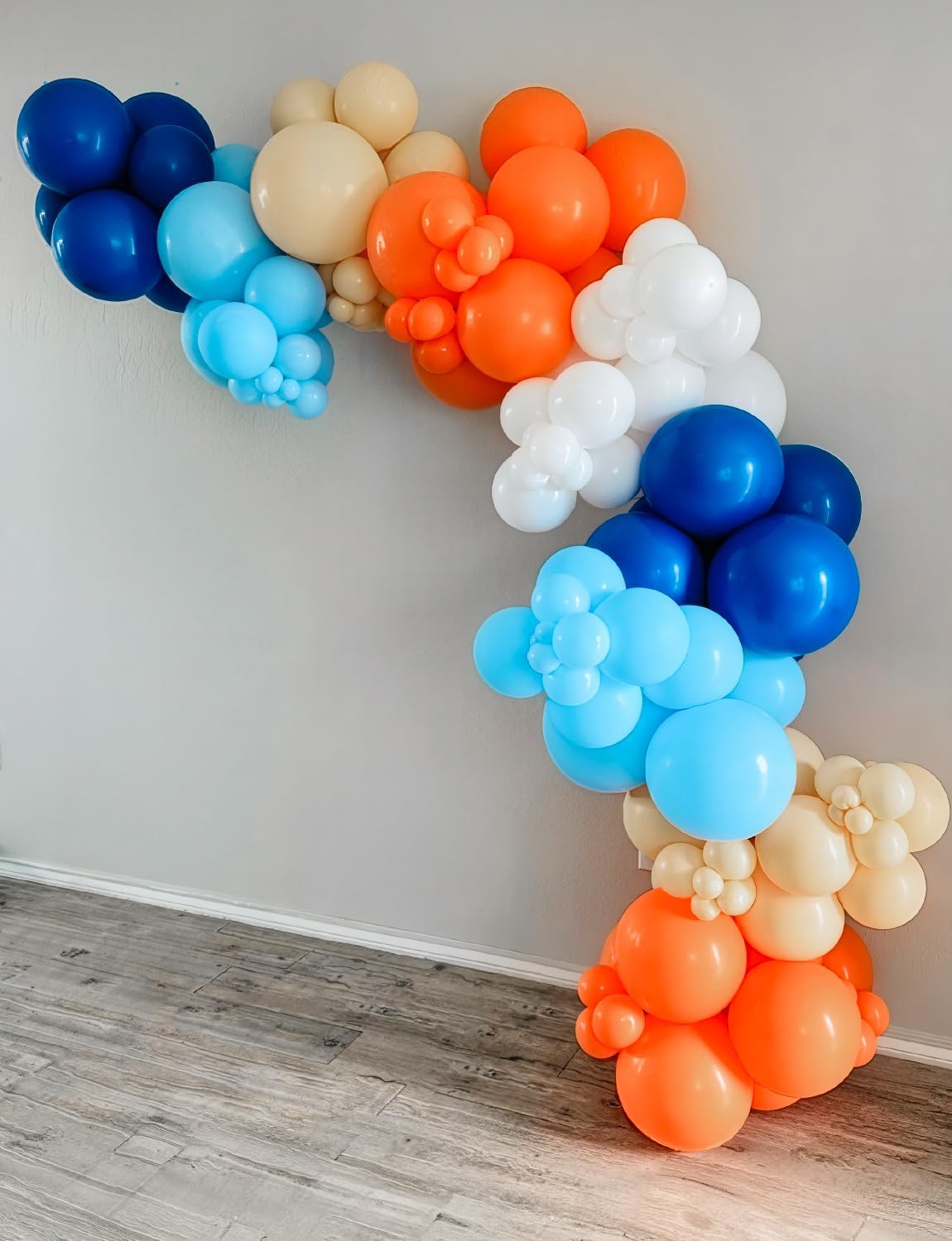 Yellow and White Balloons, Pastel Yellow and White Party Balloons | 50Pcs 12inch Yellow White Confetti Balloons for Sunflower Honeybee Birthday Baby Shower Party Decorations, Indoor Outdoor