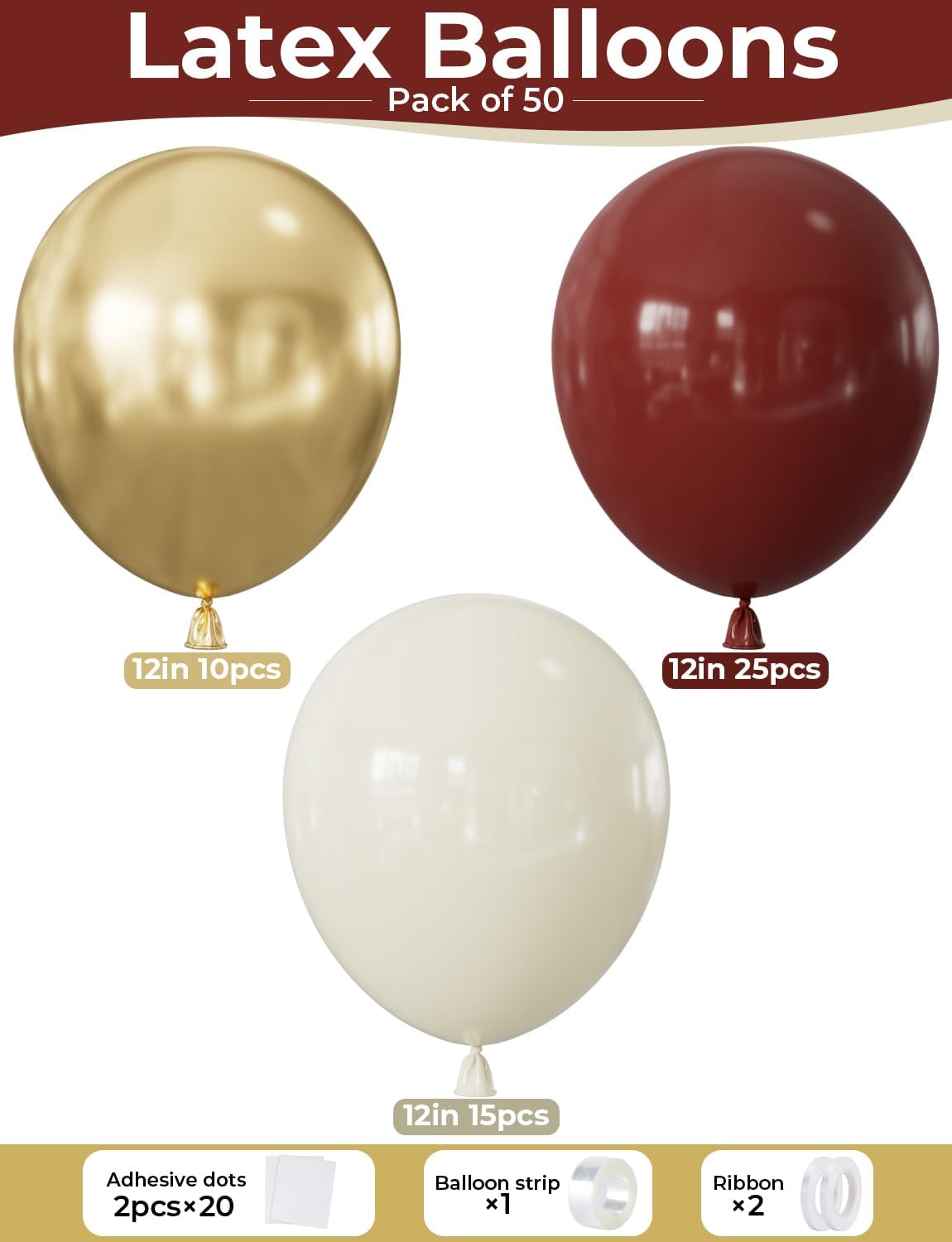 Yellow and White Balloons, Pastel Yellow and White Party Balloons | 50Pcs 12inch Yellow White Confetti Balloons for Sunflower Honeybee Birthday Baby Shower Party Decorations, Indoor Outdoor