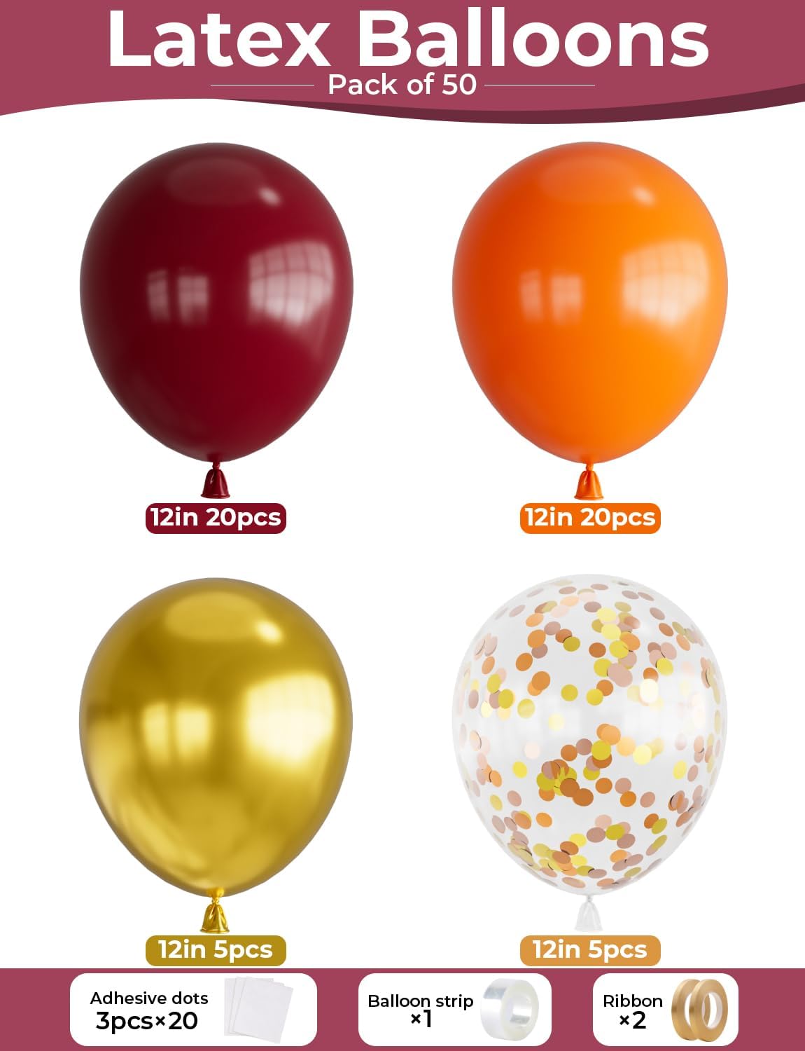 Yellow and White Balloons, Pastel Yellow and White Party Balloons | 50Pcs 12inch Yellow White Confetti Balloons for Sunflower Honeybee Birthday Baby Shower Party Decorations, Indoor Outdoor