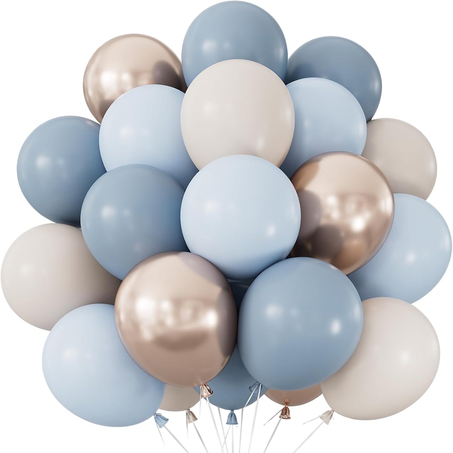 Yellow and White Balloons, Pastel Yellow and White Party Balloons | 50Pcs 12inch Yellow White Confetti Balloons for Sunflower Honeybee Birthday Baby Shower Party Decorations, Indoor Outdoor