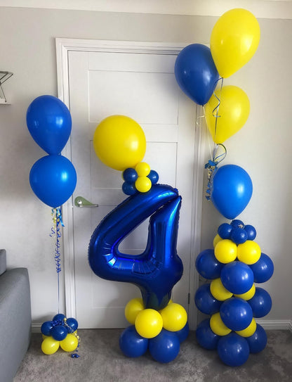 Yellow and White Balloons, Pastel Yellow and White Party Balloons | 50Pcs 12inch Yellow White Confetti Balloons for Sunflower Honeybee Birthday Baby Shower Party Decorations, Indoor Outdoor