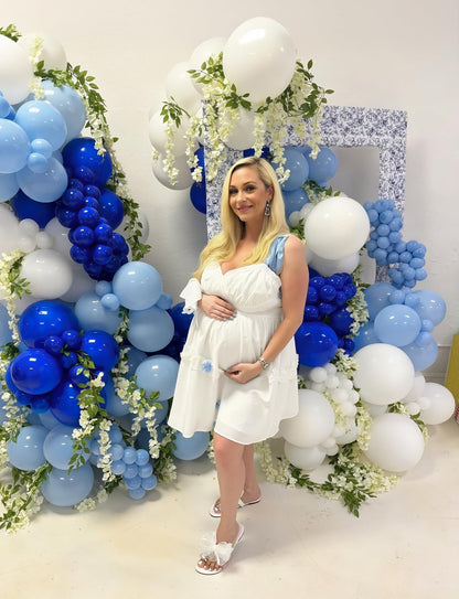 Yellow and White Balloons, Pastel Yellow and White Party Balloons | 50Pcs 12inch Yellow White Confetti Balloons for Sunflower Honeybee Birthday Baby Shower Party Decorations, Indoor Outdoor